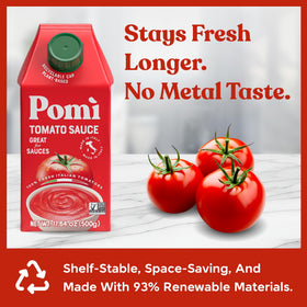 Pomì sauce carries a gluten-free label for diverse diets