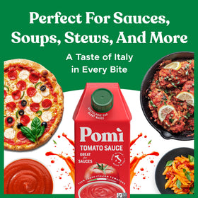 Pomì sauce serves as a versatile soup base for starters