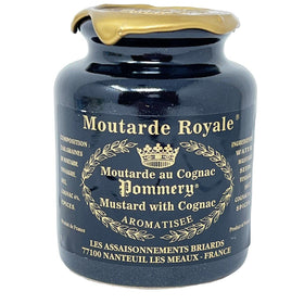 Pommery Moutarde Royale au Cognac served with charcuterie elevates a tasting board.