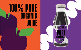 Pomona Prune Juice bottle 8.4 oz: convenient single-serve on the go.