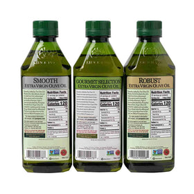 Pompeian EVOO drizzle over salad demonstrates usability