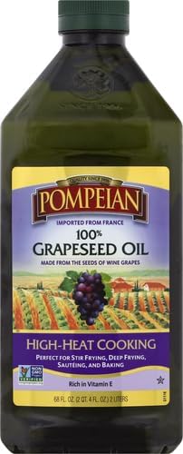 Pompeian Grapeseed Oil used in baking, light flavor