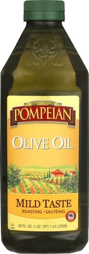 Pompeian Mild Taste Olive Oil used for baking and greasing pans