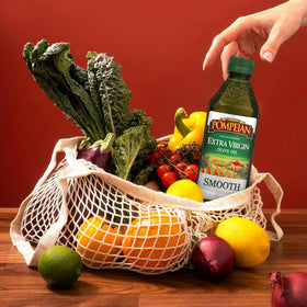 Pompeian Olive Oil drizzle over salads for enhanced flavor