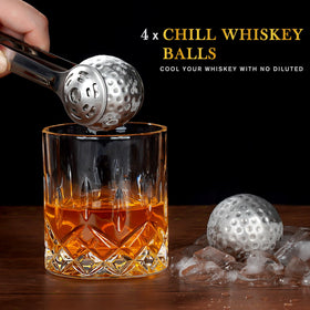 PONPUR golf balls with tongs for easy handling.