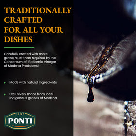 Slow aging process yields complex notes in Ponti Organic Balsamic