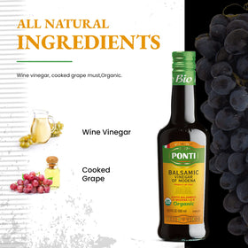 Wooden cask aging showcased in Ponti balsamic for layered flavor