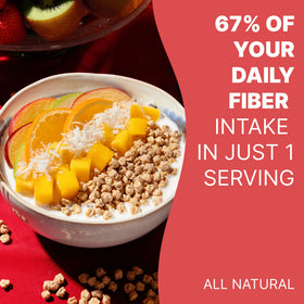 Serving pack showing Cinnamon Toast flavor for quick morning breakfast.
