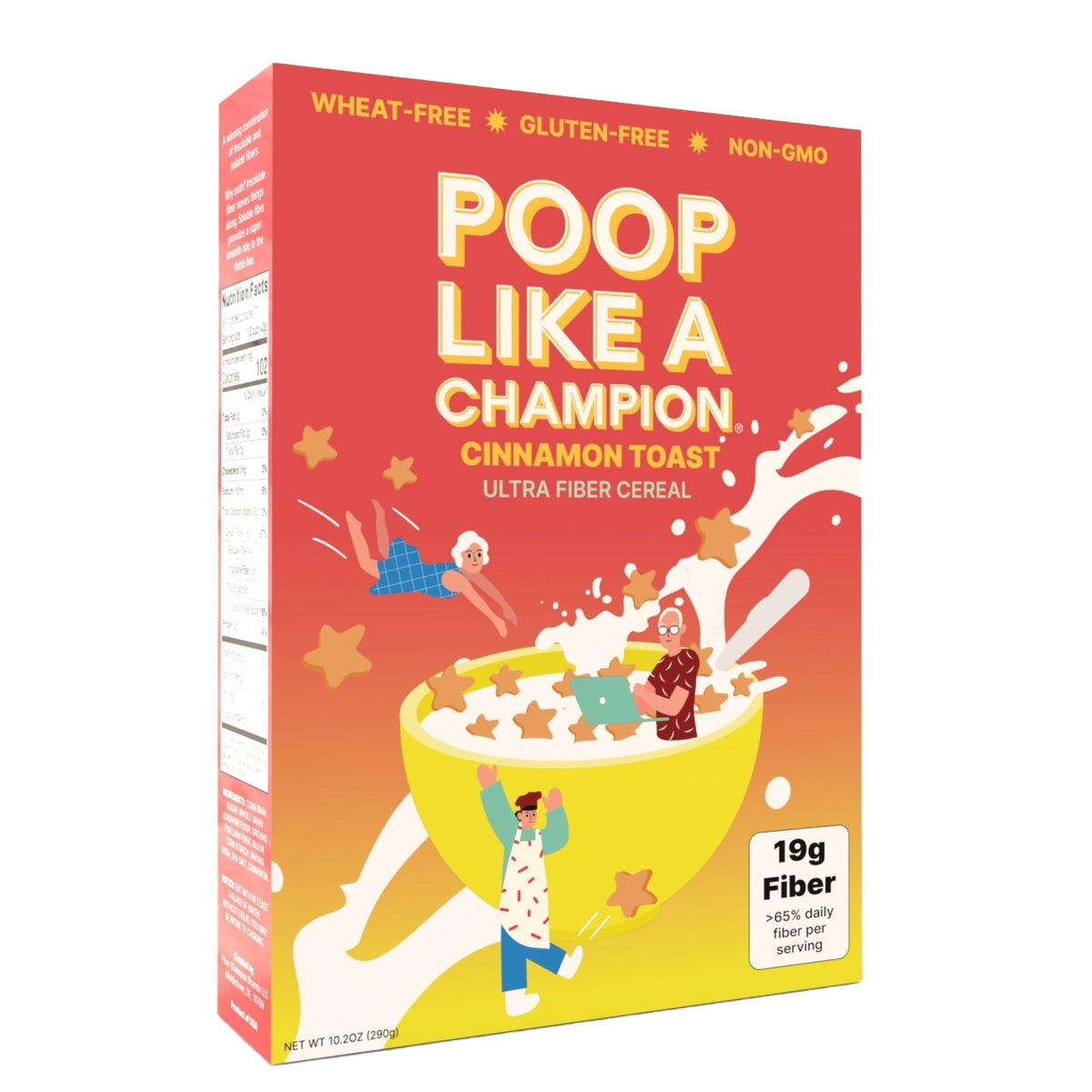 Fiber-rich cereal supporting daily digestive routines.