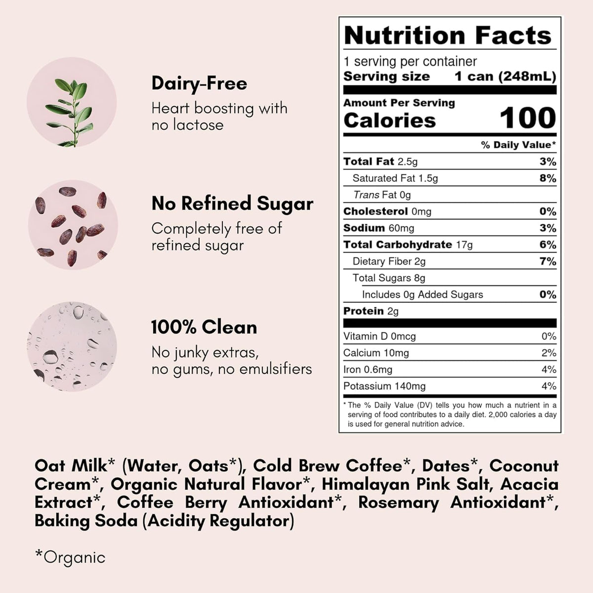 Pop & Bottle cold brew on ice scene for on-the-go refreshment