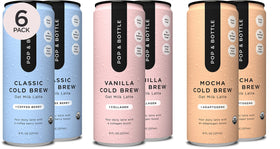 Pop & Bottle Classic oat latte can with antioxidants for a balanced start