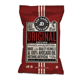 Pop Daddy Avocado Oil Pour area highlights healthier oil choice that enhances flavor.