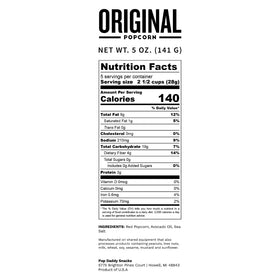 Pop Daddy Gluten-Free Snack on counter suggests allergen-friendly option for family gatherings.