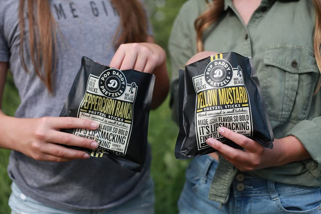 Resealable 7.5 oz bag keeps freshness between snacking sessions.