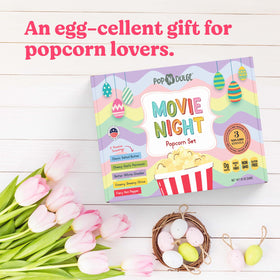 Pop n' Dulge Cheesy Garlic Parmesan seasoning with savory aroma.