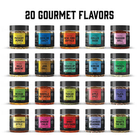 Pop n' Dulge 20 flavors ready for grilling sessions and backyard BBQ nights.