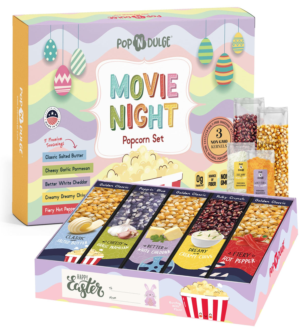 Pop n' Dulge Golden Classic kernels for family movie night.