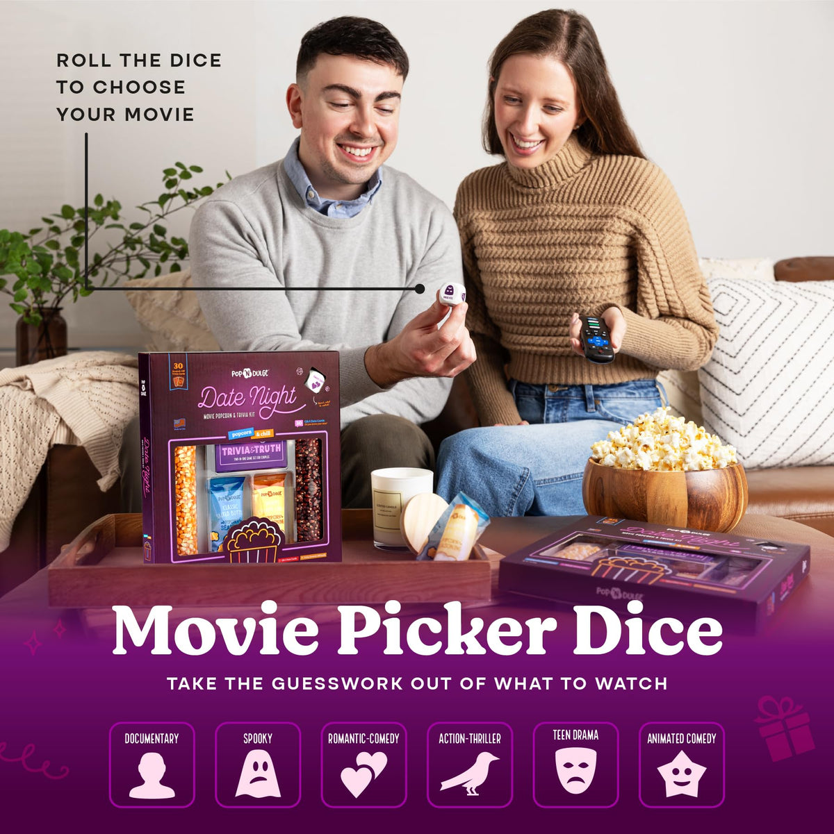 Pop n' Dulge gourmet popcorn kernels deliver theater-style crunch