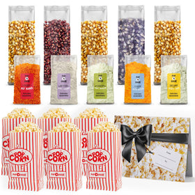 Pop n' Dulge Poppin' Blue kernel, bright pops for celebrations.