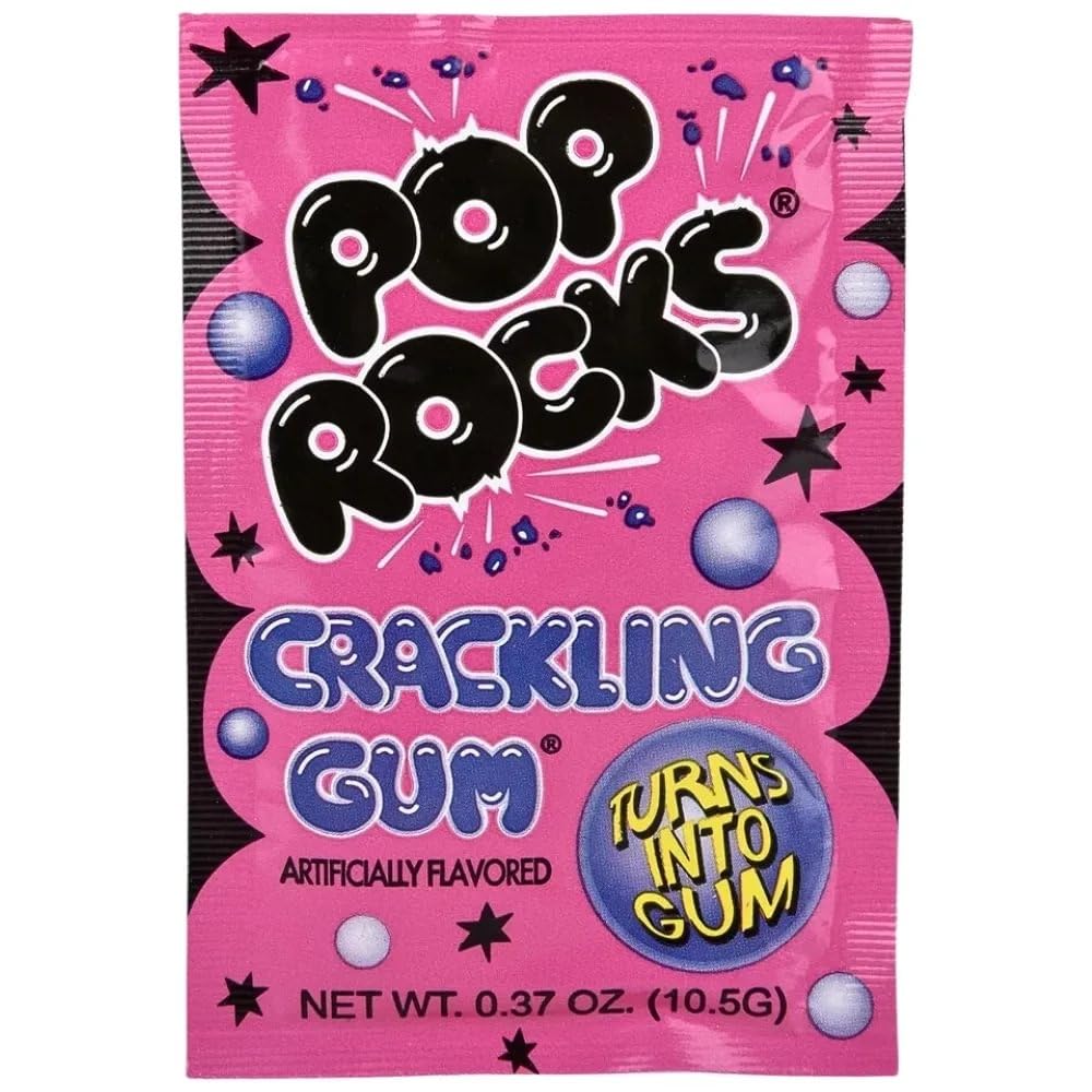Pop Rocks Bubblegum 24-count box ready for sharing