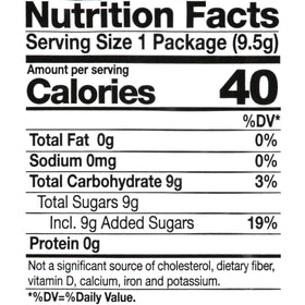 Pop Rocks Strawberry pack open view emphasizes convenient count for sharing.