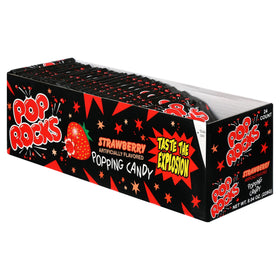 Pop Rocks Strawberry serving shot ideal for party bowls and gatherings.