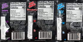 Pop Rocks cotton candy variety evokes carnival sweetness.
