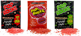 Pop Rocks grape flavor glows with fruity fizz.