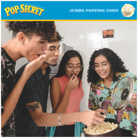 Pop Secret Jumbo Popcorn Kernels work with an air popper for light, snackable popcorn.