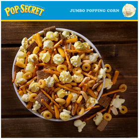 Pop Secret Jumbo Popcorn Kernels in a popcorn maker deliver consistent popping results.