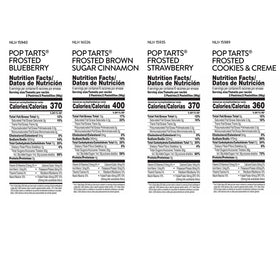 Pop-Tarts 60-count variety pack fits families and offices.