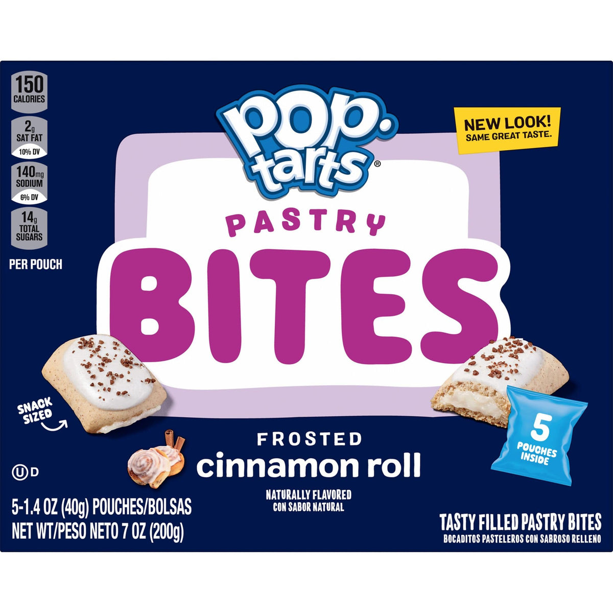 Option to warm Pop-Tarts Bites briefly for a softer bite.