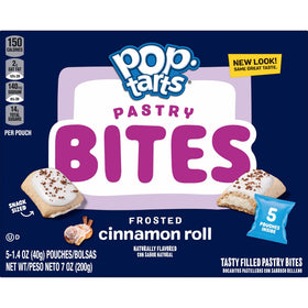 Option to warm Pop-Tarts Bites briefly for a softer bite.