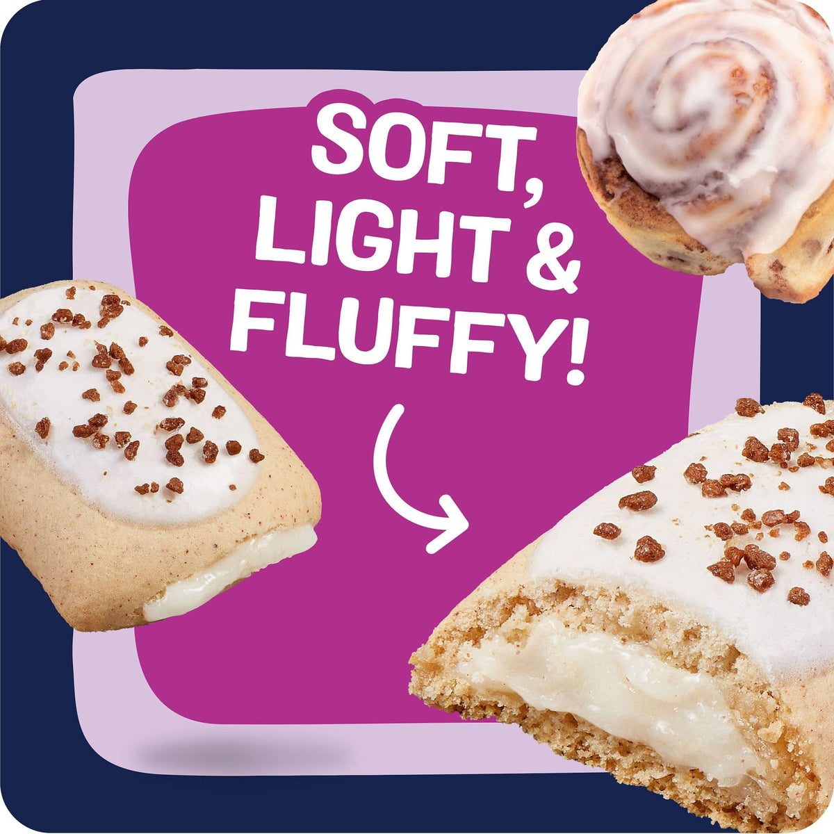 Individual pouches of Pop-Tarts Bites offer portable, mess-free tasting.
