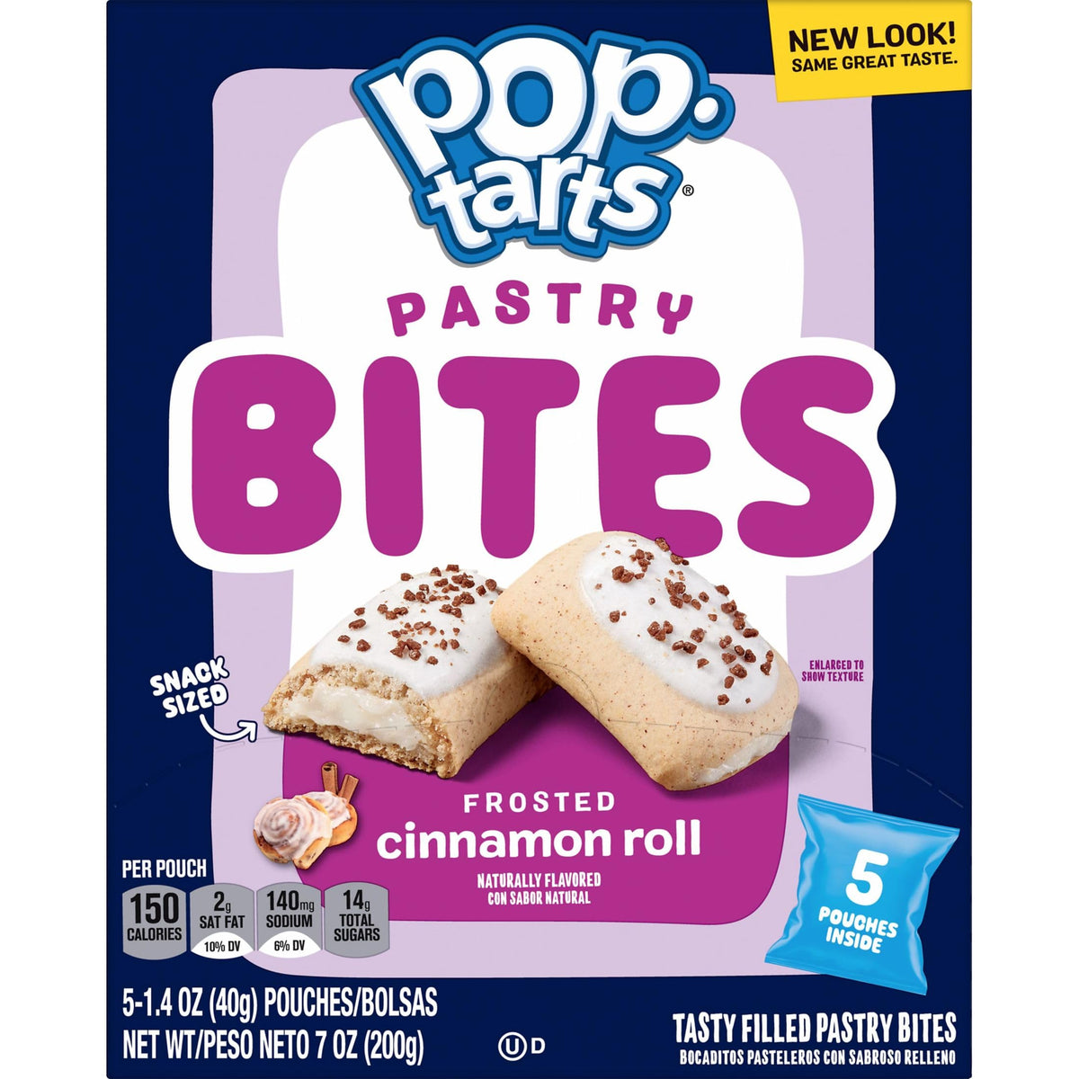 Pop-Tarts Bites on the go: convenient travel snack.