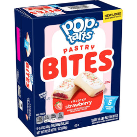 Pop-Tarts Bites travel-friendly snack in a bag.