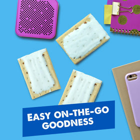 Pop-Tarts breakfast with milk pairing, easy morning option.