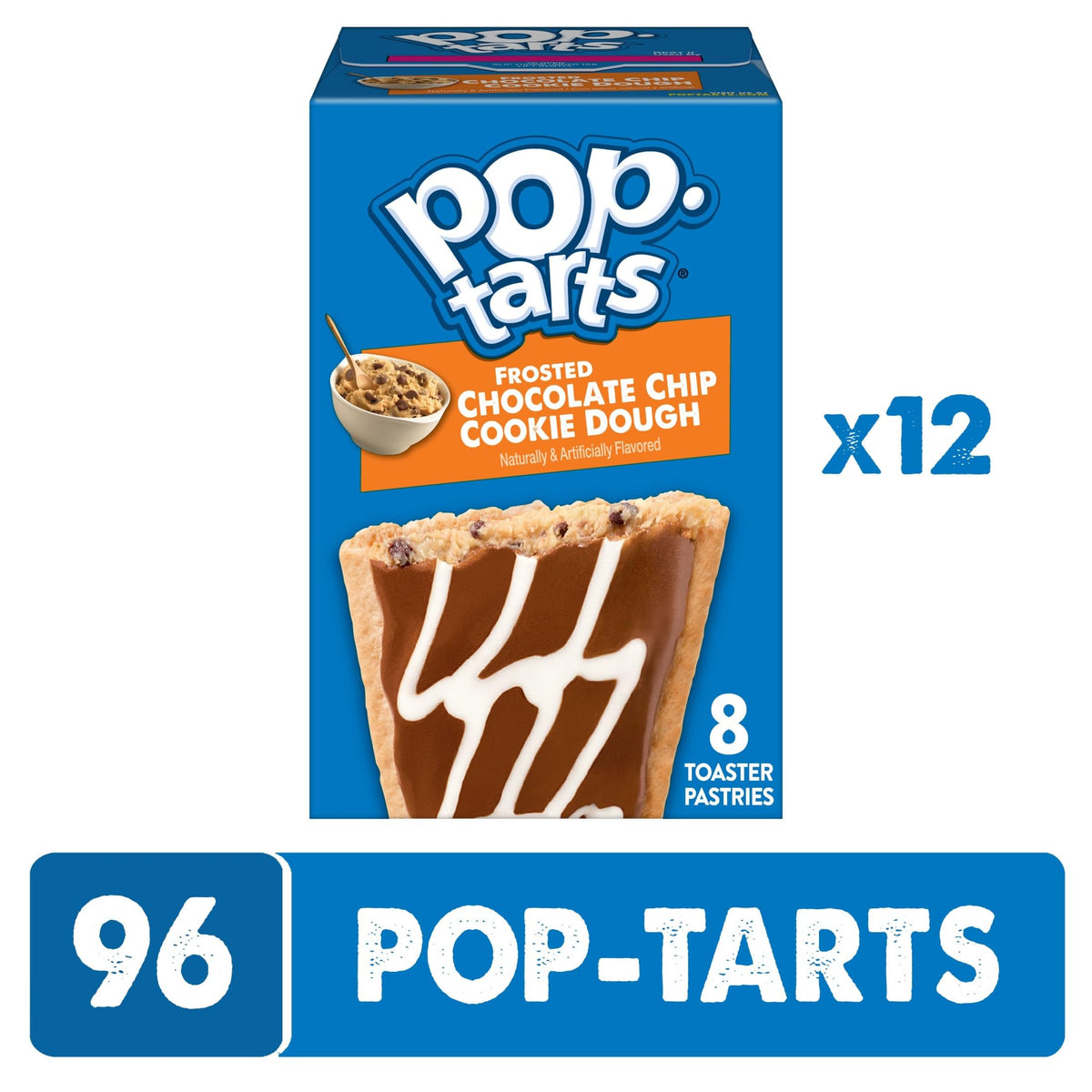 Pop-Tarts with chocolate frosting drizzle showcases rich flavor on a soft crust.