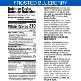 Pop-Tarts Frosted Blueberry individually wrapped snack for on-the-go.