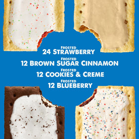 Pop-Tarts Frosted Brown Sugar Cinnamon warm morning favorite.
