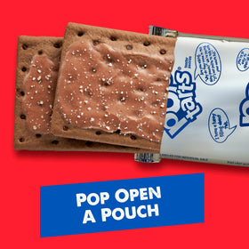 Pop-Tarts Frosted Chocolate Fudge lunchbox-friendly pastry for kids and adults.