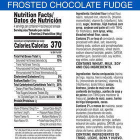 Toasted Pop-Tarts Frosted Chocolate Fudge pastry showing a golden crust.
