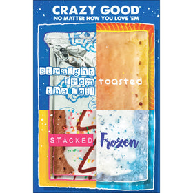 Pop-Tarts Frosted Cookies and Creme dessert idea with ice cream