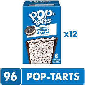 Pop-Tarts Frosted Cookies and Creme in a lunchbox, portable school snack