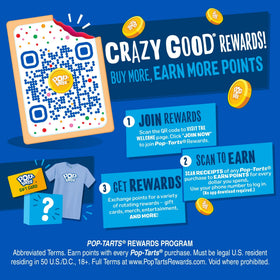 Pop-Tarts Frosted Lemon Blueberry Crumble toaster-ready packs for quick snacking.