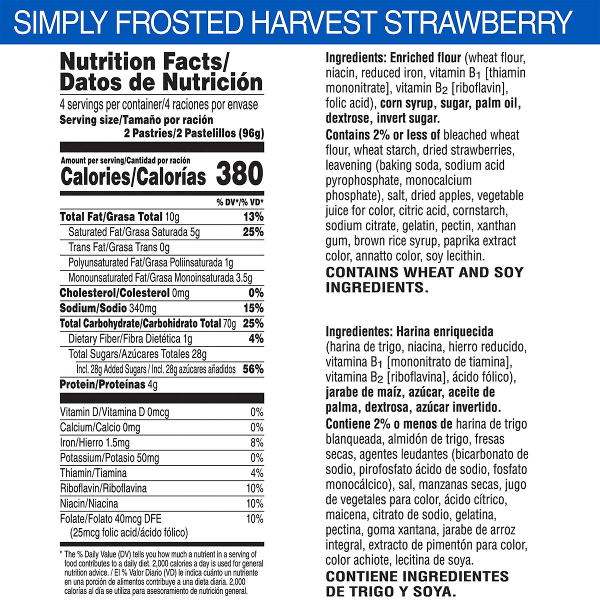 Frosted Harvest Strawberry pastries with sprinkles on a plate for a family-friendly treat