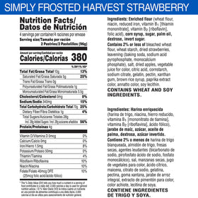 Frosted Harvest Strawberry pastries with sprinkles on a plate for a family-friendly treat