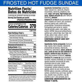 Close-up of frosted crust with sprinkles and filling on Pop-Tarts Sundae