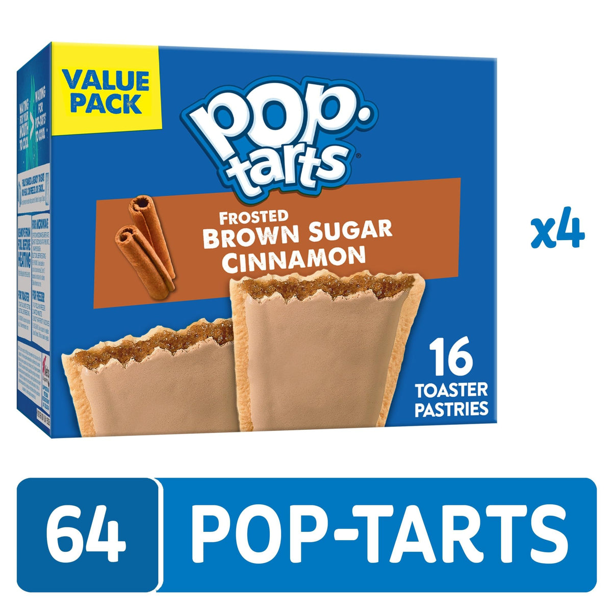Pop-Tarts placed in lunchbox for school or on-the-go snacking.
