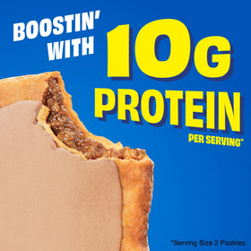 Pop-Tarts Protein Boostin' Brown Sugar Cinnamon on-the-go serving from pouch.